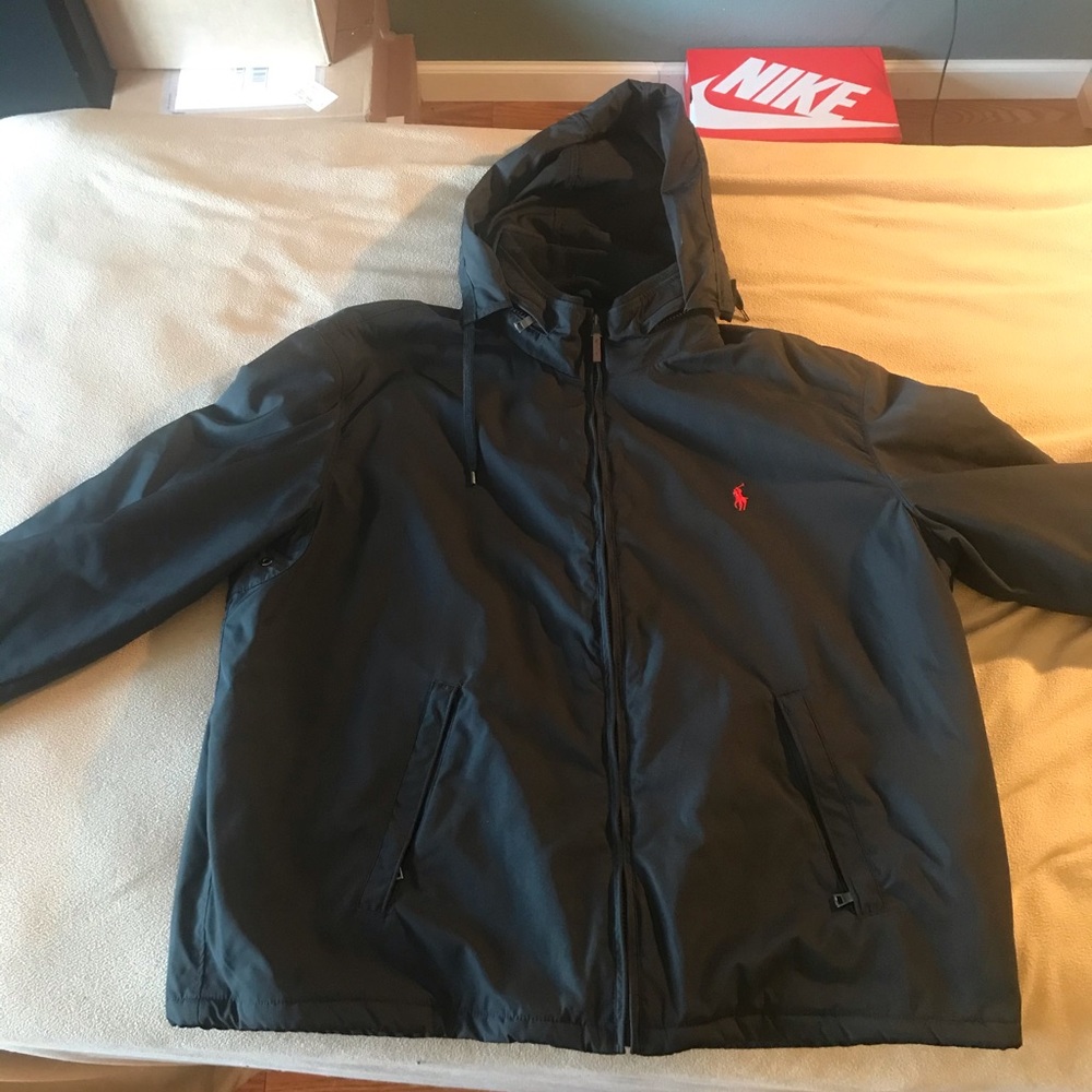 Double xl black Ralph Lauren jacket